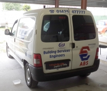 Berlingo 5% Rear Tinted Windows