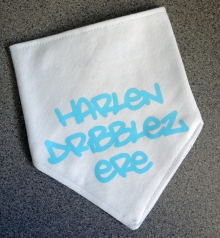 Printed Dribble Bib